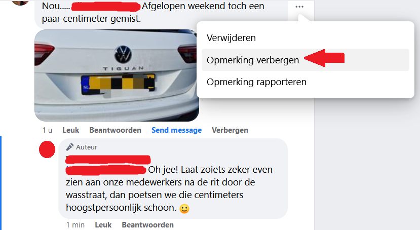 zo verberg je opmerkingen op Facebook.